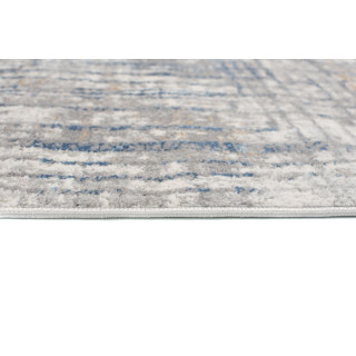 Moderna preproga z modrim vzorcem