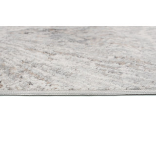 Bela preproga z modernim vzorcem