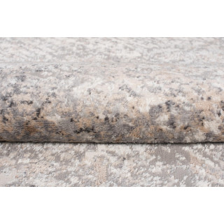 Vzorčasta moderna preproga v beli barvi