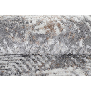 Okrogla moderna preproga z vzorcem