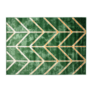 Zelena preproga z vzorcem