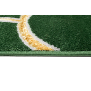 Moderna preproga v zeleni barvi