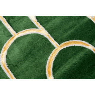 Moderna preproga v zeleni barvi