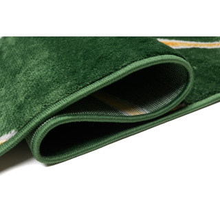 Moderna preproga v zeleni barvi