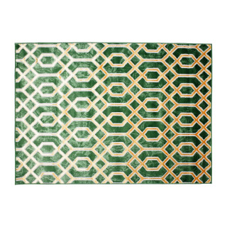 Moderna luksuzna zelena preproga