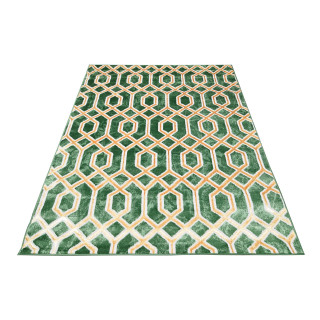 Moderna luksuzna zelena preproga