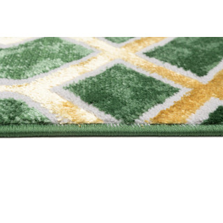 Moderna luksuzna zelena preproga