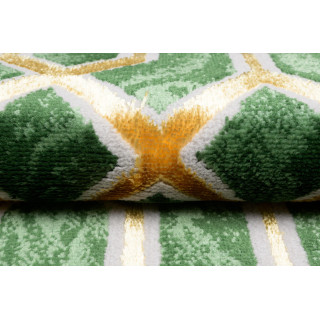 Moderna luksuzna zelena preproga