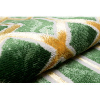 Moderna luksuzna zelena preproga