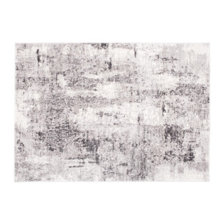 Svetlo siva preproga s črnim vzorcem