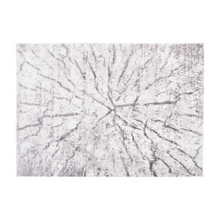 Moderna svetlo siva preproga z vzorcem