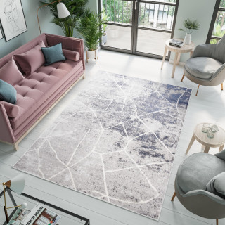 Svetlo siva moderna preproga