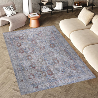 Preproga z bombažnim vzorcem