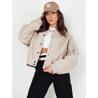 Prevelika bež bomber jakna