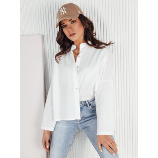 Bela ohlapna ženska srajca