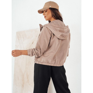 Ženska bež prehodna jakna