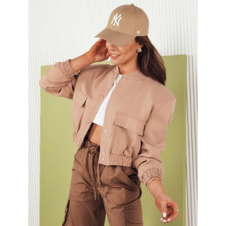 Bež ženska bomber jakna