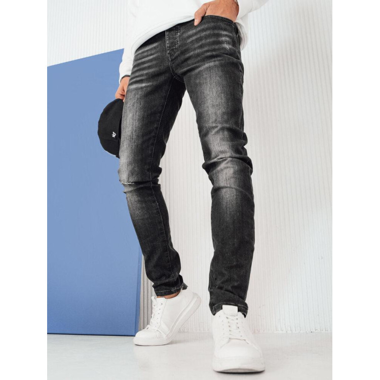 Moške črne kavbojke