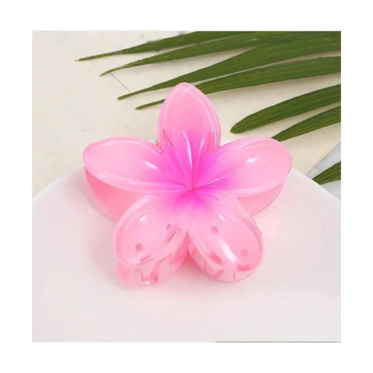 Sponka za lase v ombre roza barvi