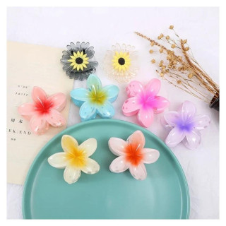 Sponka za lase v ombre roza barvi