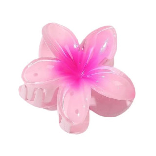 Sponka za lase v ombre roza barvi