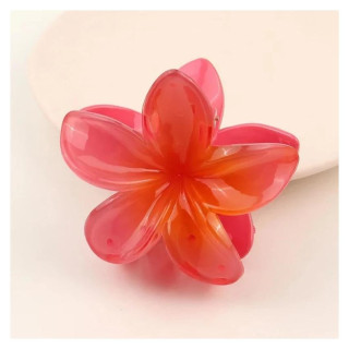 Sponka za lase v ombre rdeči barvi