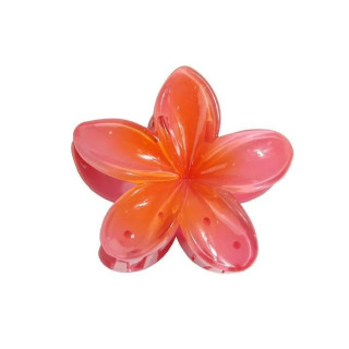 Sponka za lase v ombre rdeči barvi