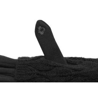 Črne rokavice na dotik