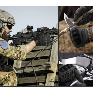 Črne taktične rokavice XL