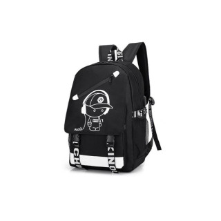 Šolski nahrbtnik s svetlečo grafiko