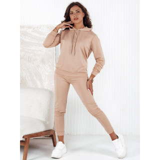 Ženska trenirka v bež barvi