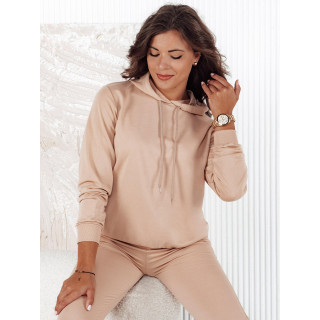 Ženska trenirka v bež barvi