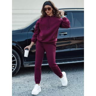 Ženska trenirka v bordo barvi