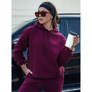 Ženska trenirka v bordo barvi