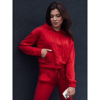 Kratka rdeča ženska jopica