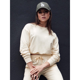 Ženska kratka jopica krem barve