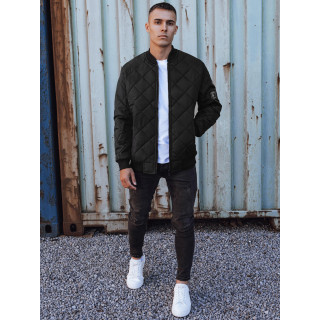 Moška črna bomber jakna