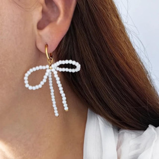 Biserni uhani iz kirurškega jekla