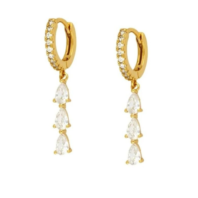 Ženski uhani iz kirurškega jekla