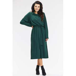 Zelena ženska kimono obleka