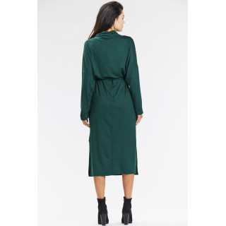 Zelena ženska kimono obleka