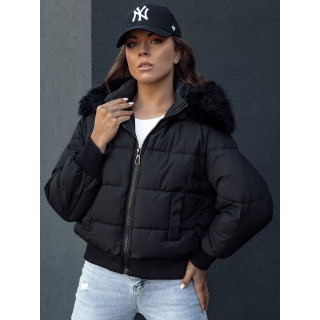 Kratka črna ženska jakna TY4430