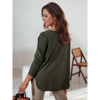 Ženska zelena oversized bluza RY2671