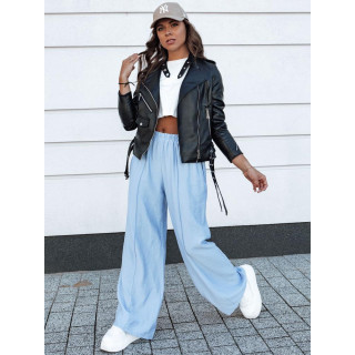 Svetlo modre ženske široke hlače UY2148