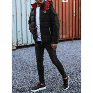 Črna moška zimska jakna TX4930