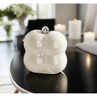 Majhna prenosna škatlica za nakit krem barve