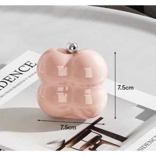 Roza majhna prenosna škatlica za nakit