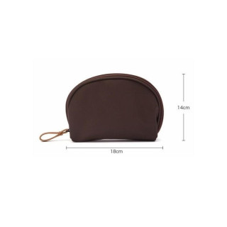 Majhna rjava kozmetična torbica
