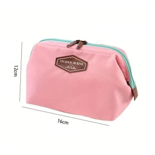 Mala roza kozmetična torbica