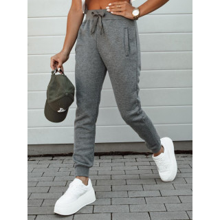 Temno sive športne ženske trenirke UY2185